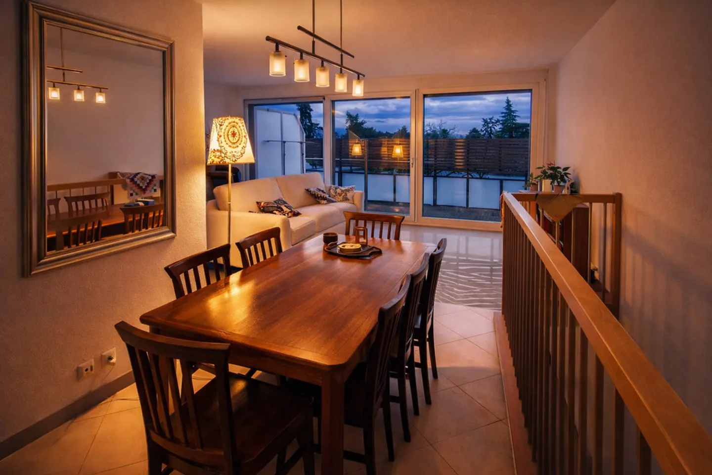 DA AFFITTARE: Magnifico appartamento di 6 stanze al 2° piano a Versoix - Foto 3 di 4