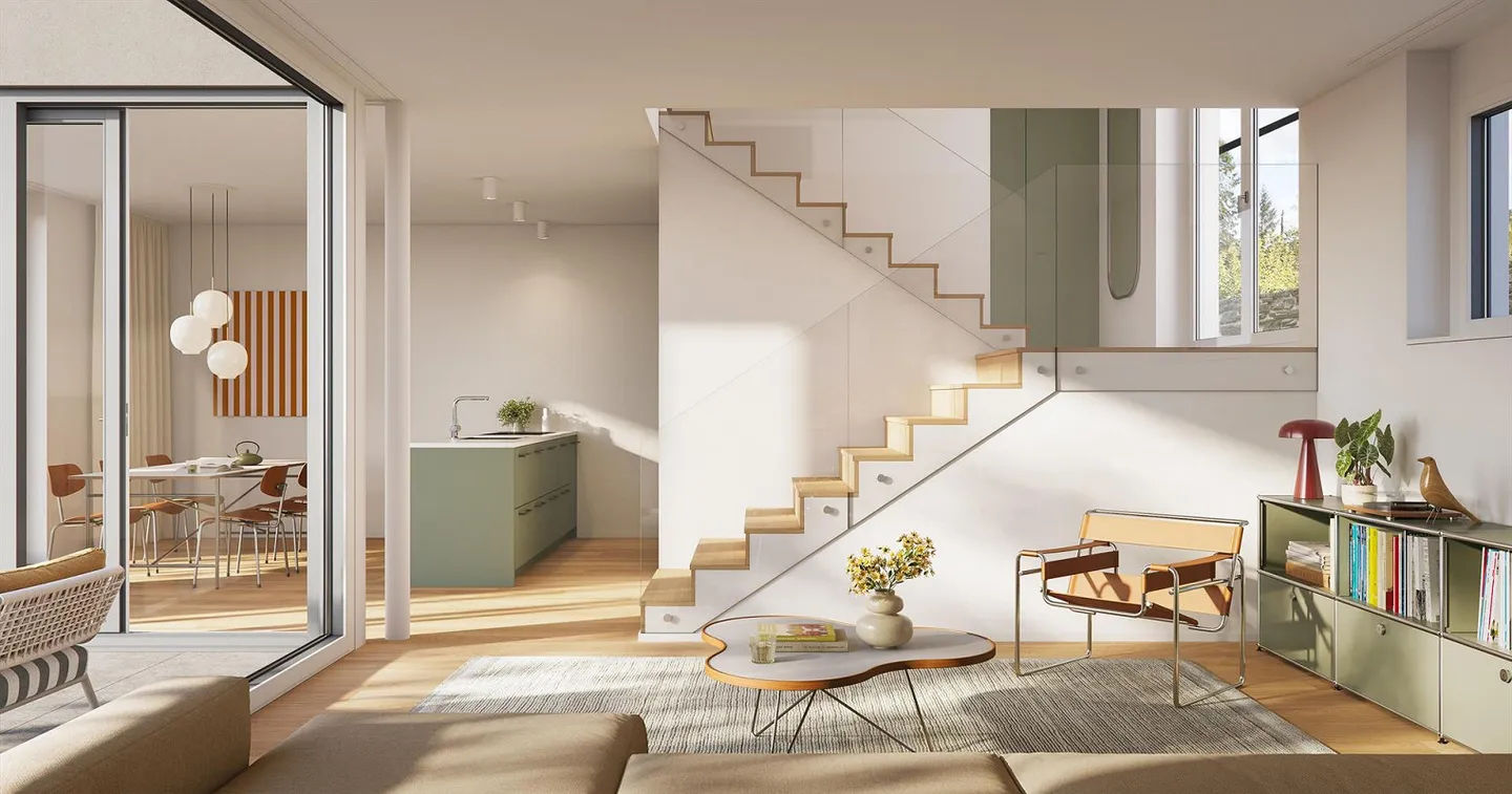 Nouvelle construction : Maison jumelée à Starrkirch-Wil - Photo 3 sur 3