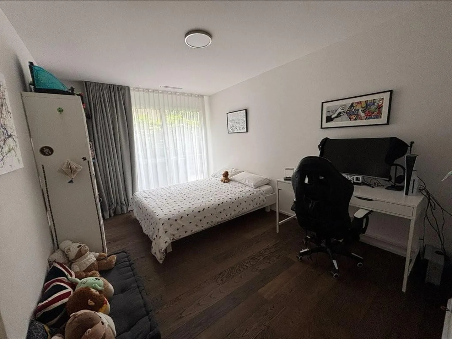 Appartamento giardino 4,5 locali eccezionalmente spazioso con vista sul lago - Foto 9 di 12