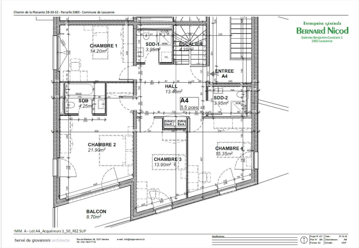 New Residence in Chailly - Penthouse with 5.5 Rooms and 42 m² Terrace - Photo 5 of 7