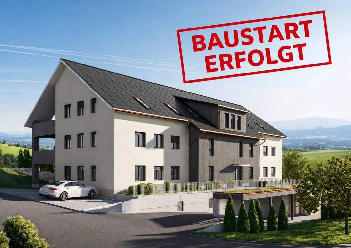 4.5-room garden apartment for rent in Gansingen - Photo 1 of 5