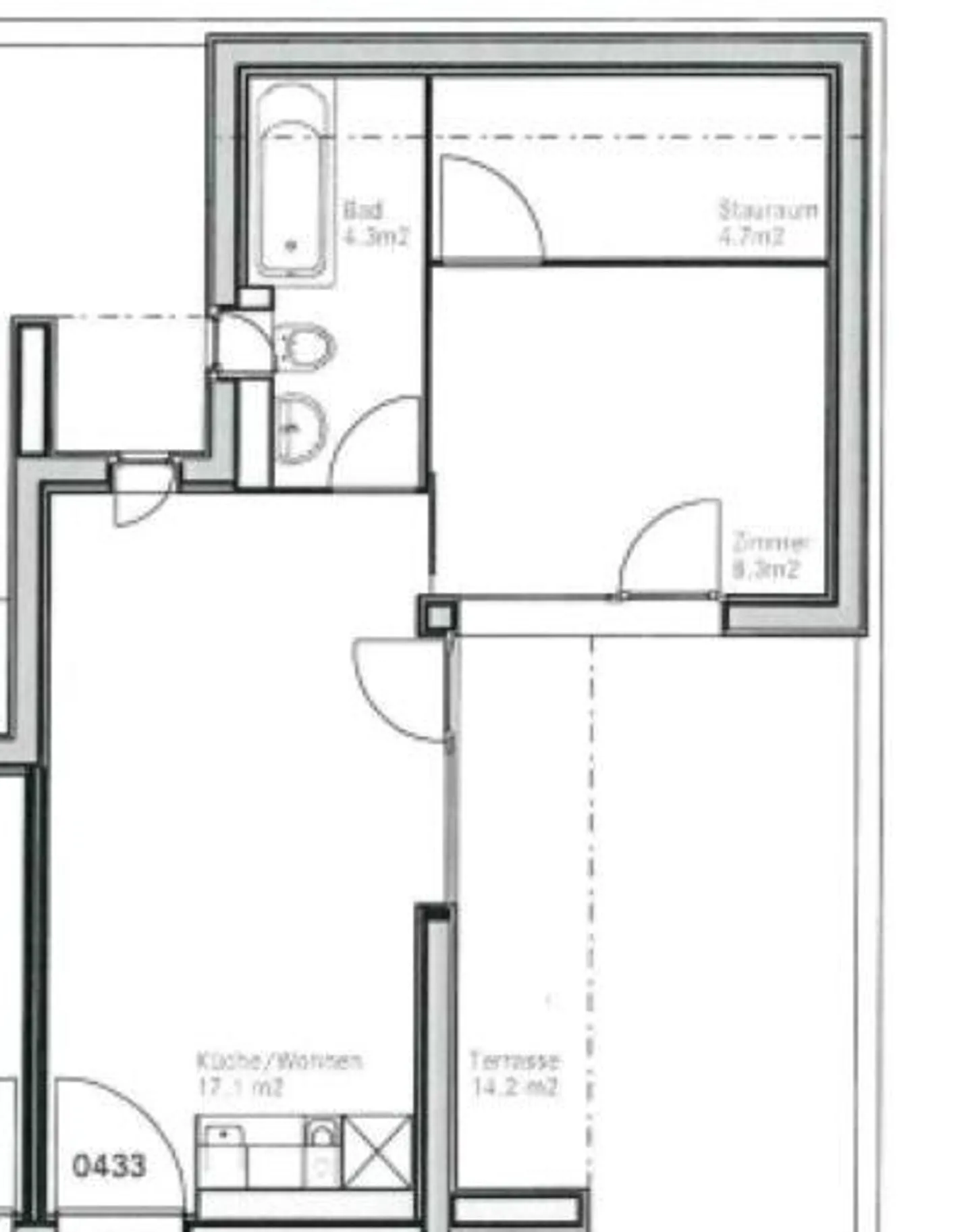 Helle Wohnung in Kloten - Foto 5 von 6