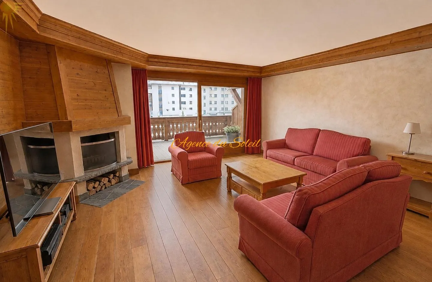 Au coeur de Crans ! Élégant appartement de standing de 3,5 pièces avec vaste terrasse orientée est! - Foto 3 von 12