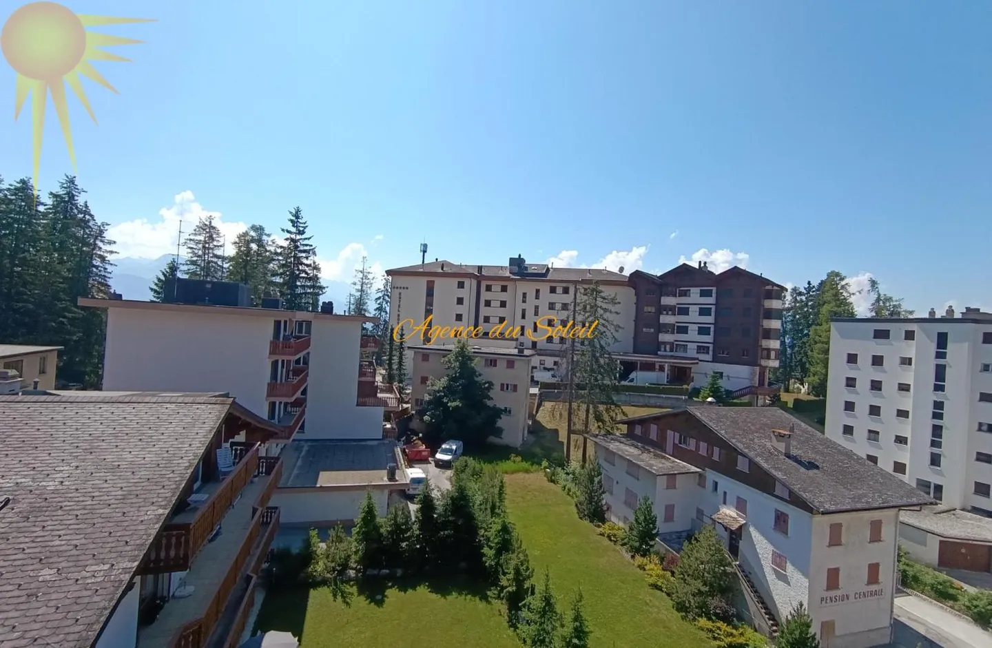 Au coeur de Crans ! Élégant appartement de standing de 3,5 pièces avec vaste terrasse orientée est! - Foto 4 von 12