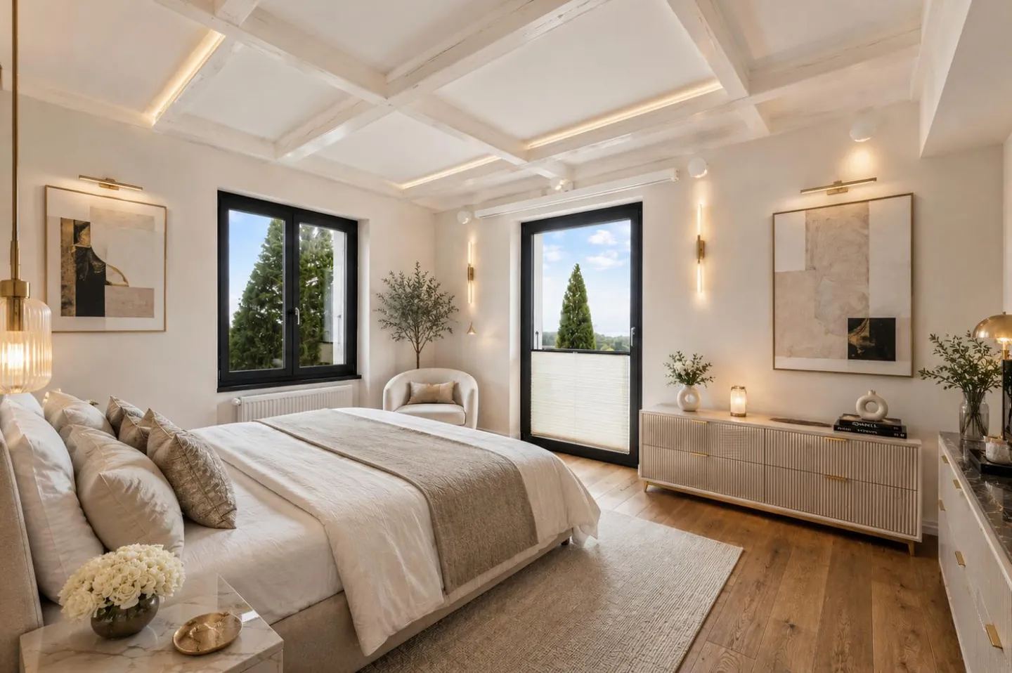 Detached villa in the heart of the vineyards with panoramic views of the lake - Photo 7 of 12