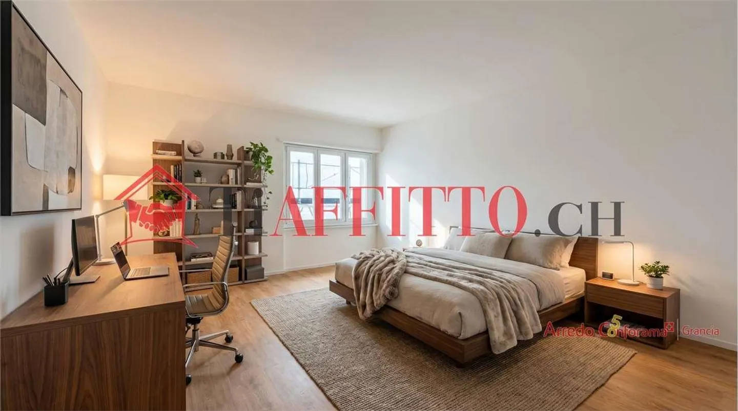 4.5 RÉNOVÉ À CHIASSO DERNIER ÉTAGE - Photo 3 sur 6