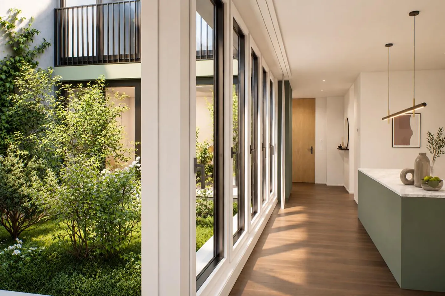 Nuovo progetto di costruzione Eichstrasse Zurigo – Vivere con un paradiso di giardino privato - Foto 1 di 9