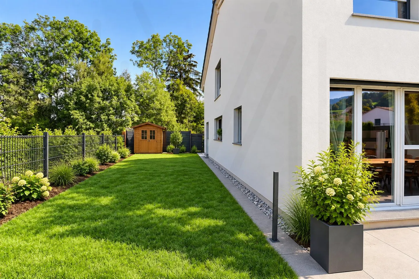Una casa familiare contemporanea di 5.5 stanze alle porte di Friburgo - Foto 1 di 18