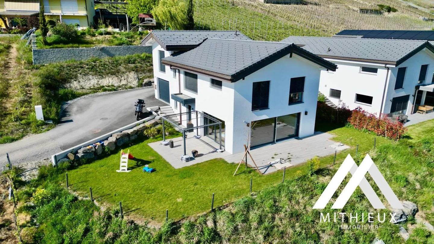 Funktionale Familienvilla mit 6,5 Zimmern, Grimisuat - Foto 2 von 13