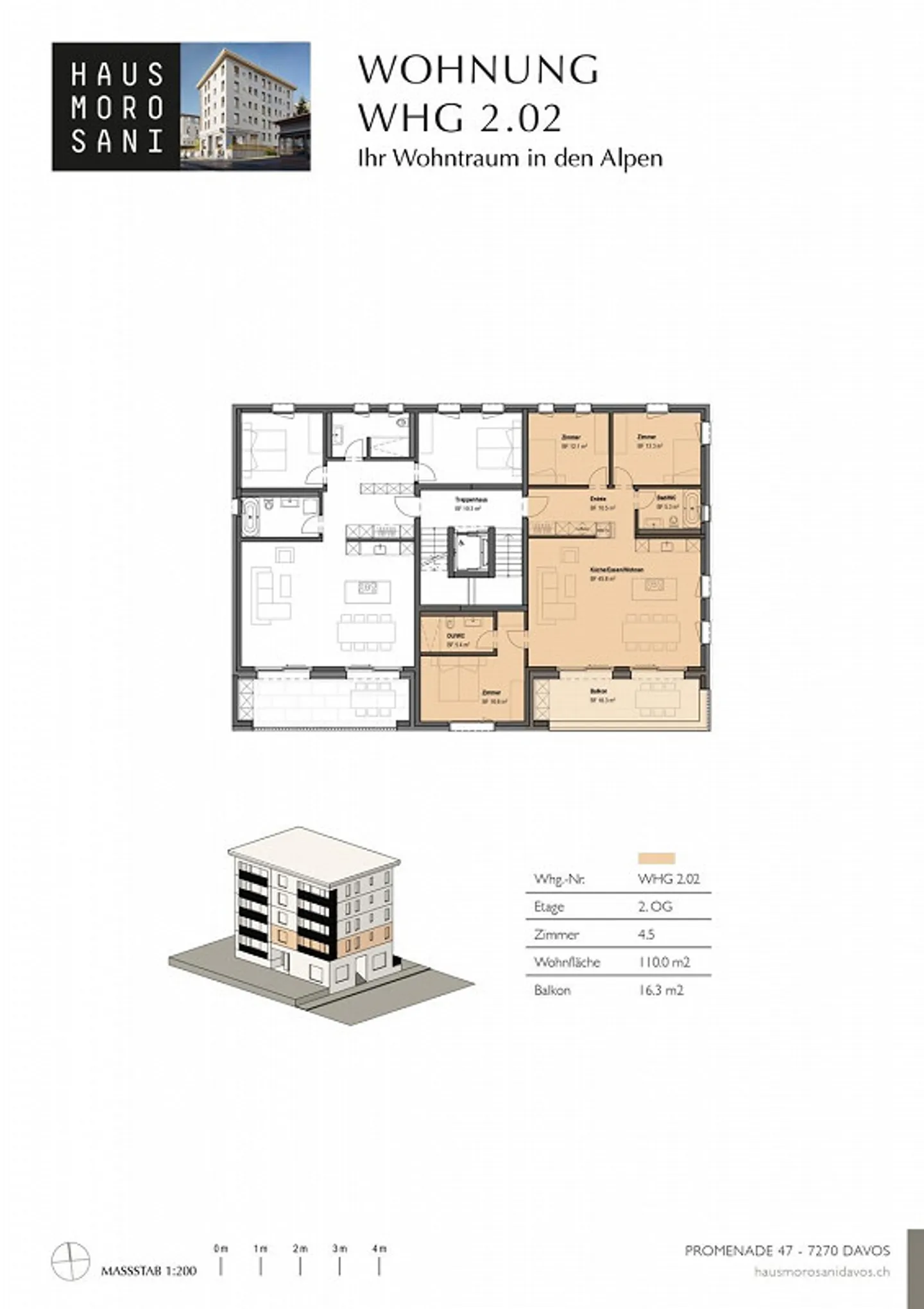 4 1/2-ZW ATTIKA NEW BUILDING HOUSE MOROSANI, NO. 5.02 (Second Home) - Photo 13 of 13