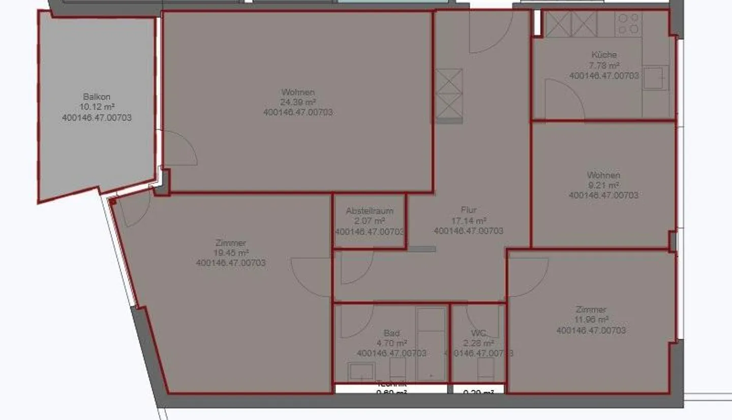 Moderno appartamento di 3.5 locali a Langnau ZH - Foto 8 di 8