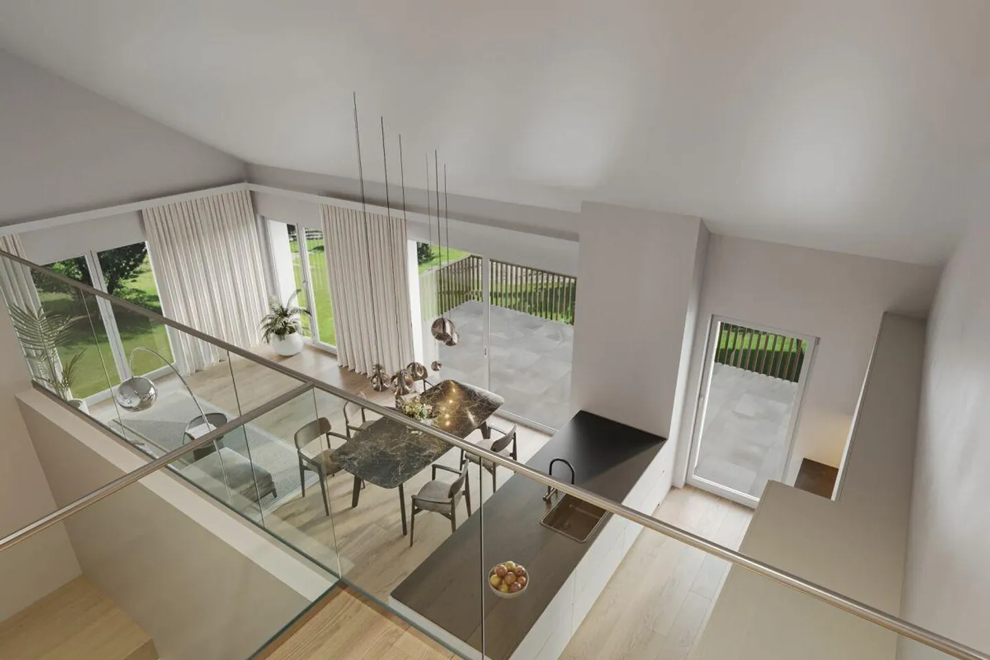 Maisonette penthouse exclusive de 5,5 pièces avec 175 m² à Lommis – Vivre moderne avec style ! - Photo 5 sur 10