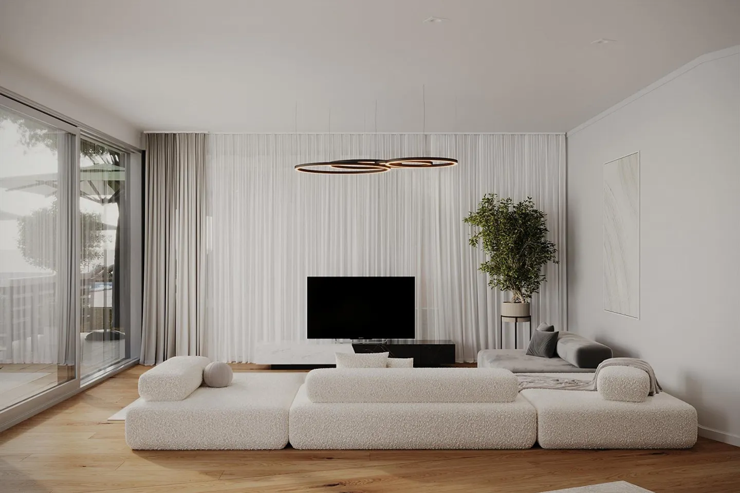 Modernes Erdgeschoss-Apartment - Foto 3 von 8