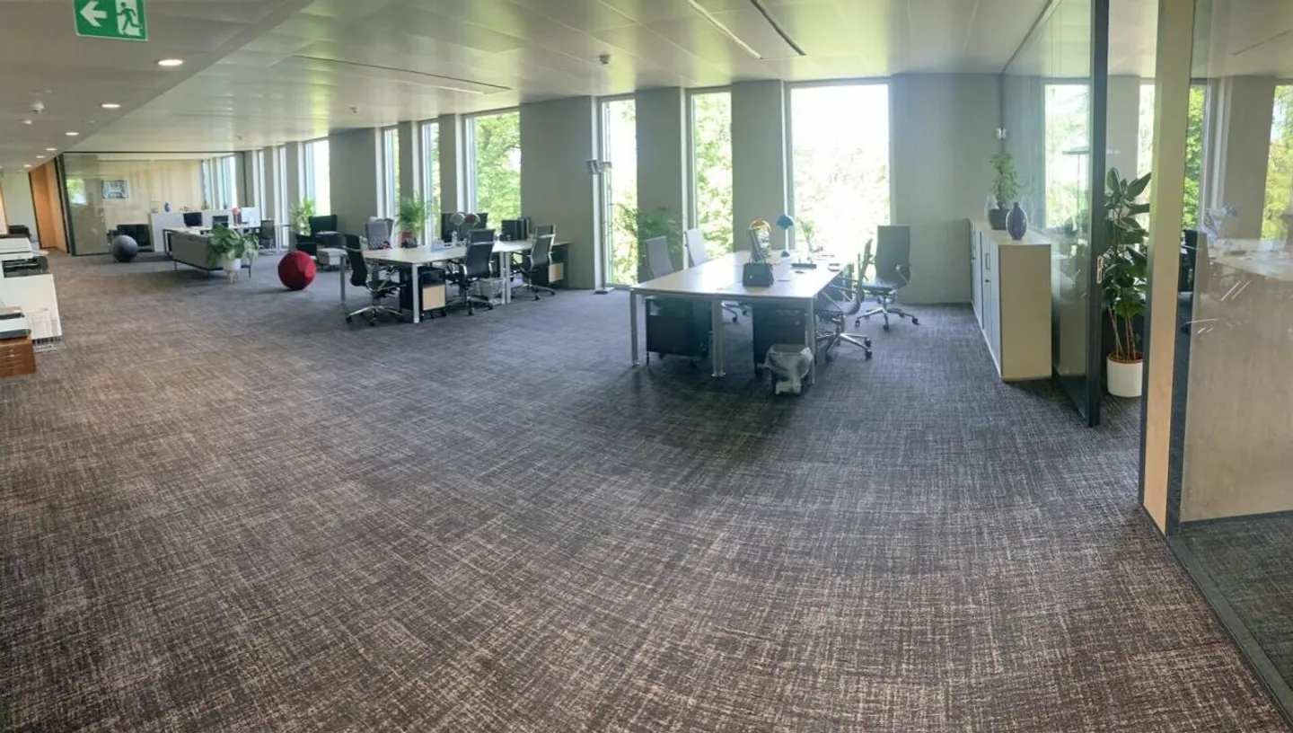 Edificio Minergie, uffici, 900 divisibili 450 m2 Plug & Play con vista e terrazza - Foto 2 di 12