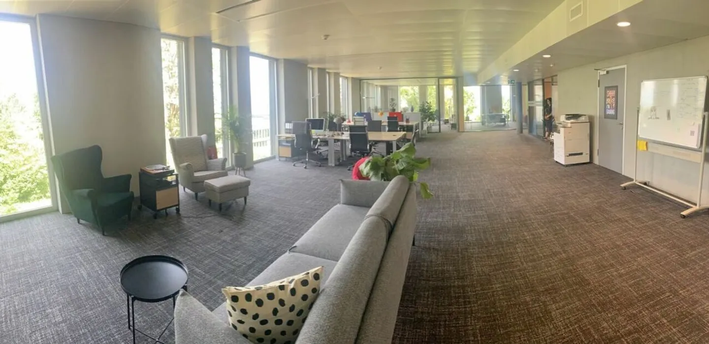 Edificio Minergie, uffici, 900 divisibili 450 m2 Plug & Play con vista e terrazza - Foto 3 di 12