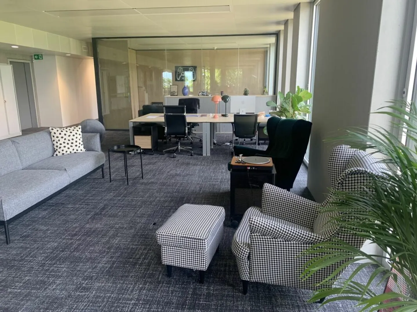 Edificio Minergie, uffici, 900 divisibili 450 m2 Plug & Play con vista e terrazza - Foto 8 di 12