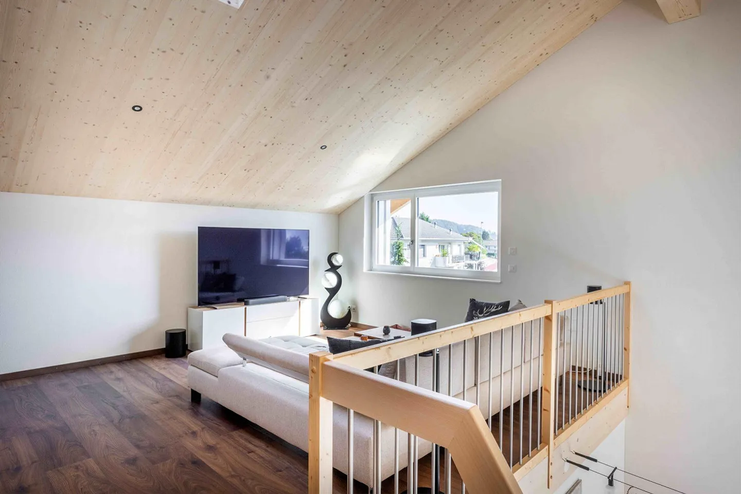 Appartamento 3.5 stanze in casa in legno climatico - Foto 4 di 12