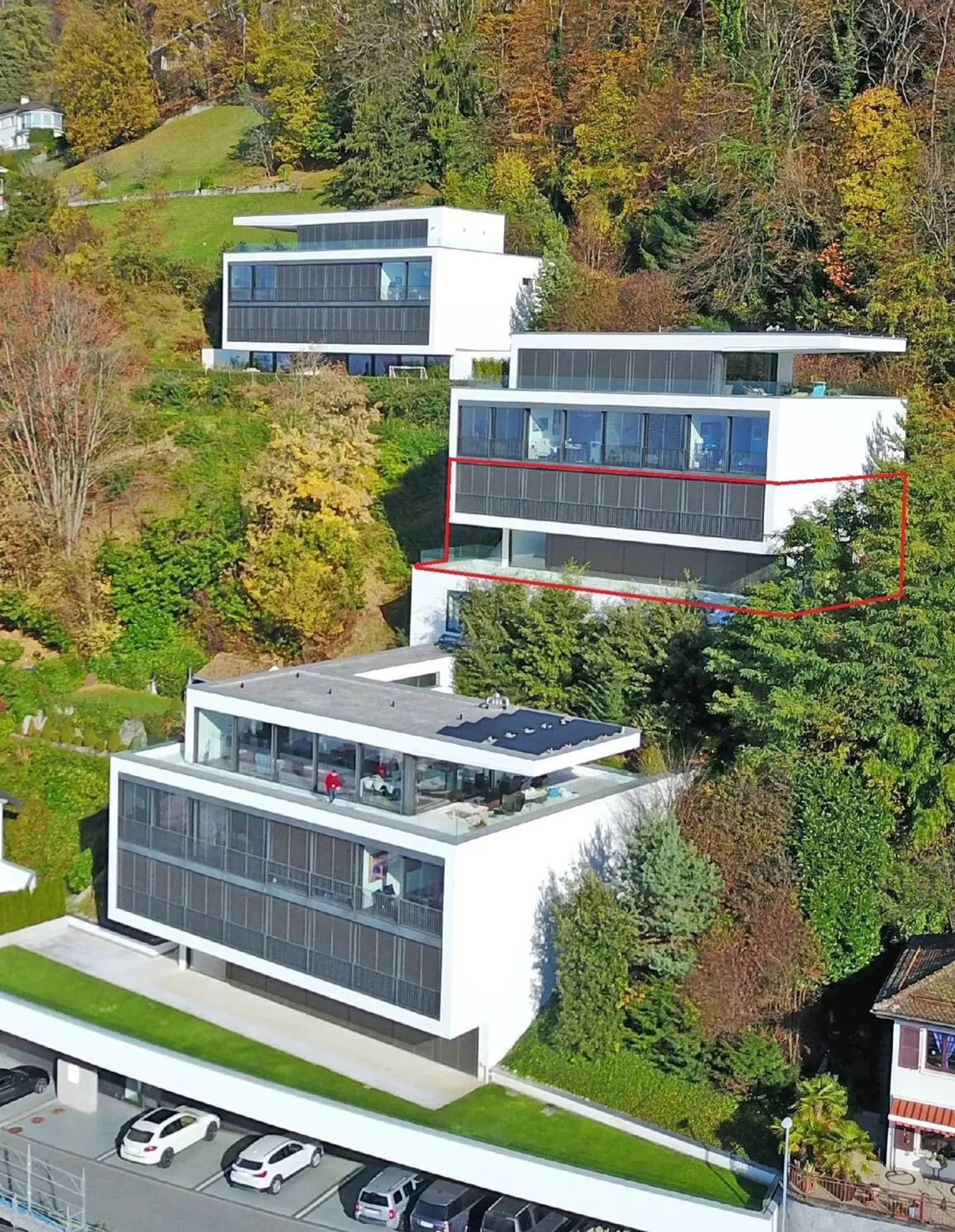 Bellissimo duplex di 5,5 stanze con vista sul Lago di Ginevra - Foto 3 di 13