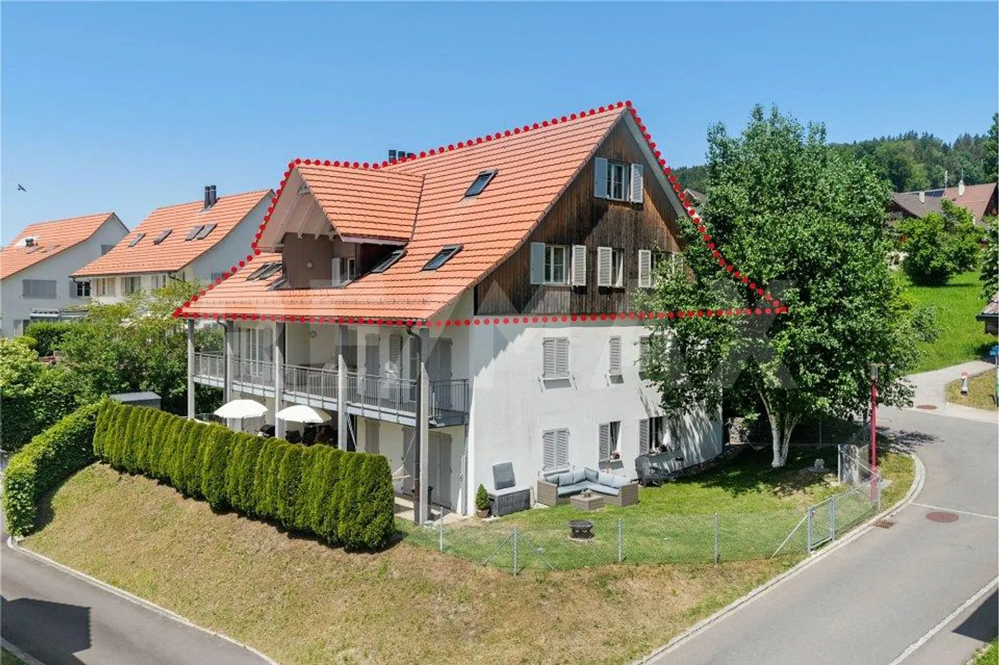 Appartamento duplex di 6 ½ stanze con vista sulle montagne - Vita familiare vicino al Türlersee - Foto 11 di 13