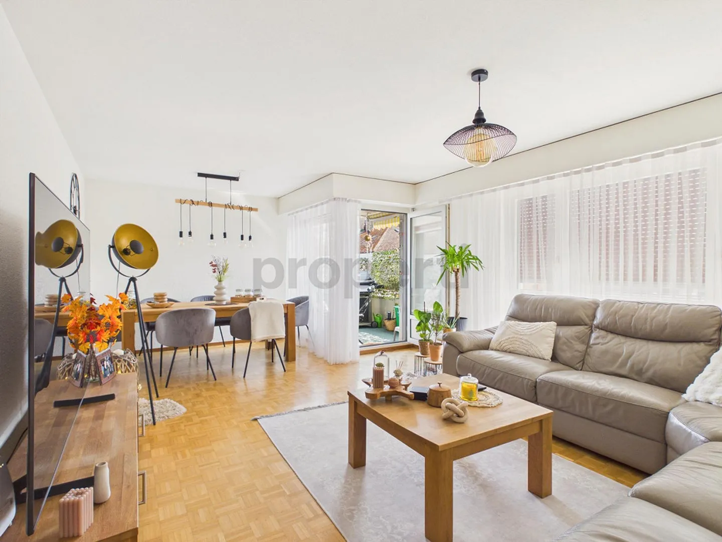 Bright 5.5-room apartment with balcony, Tafers - Photo 2 of 14