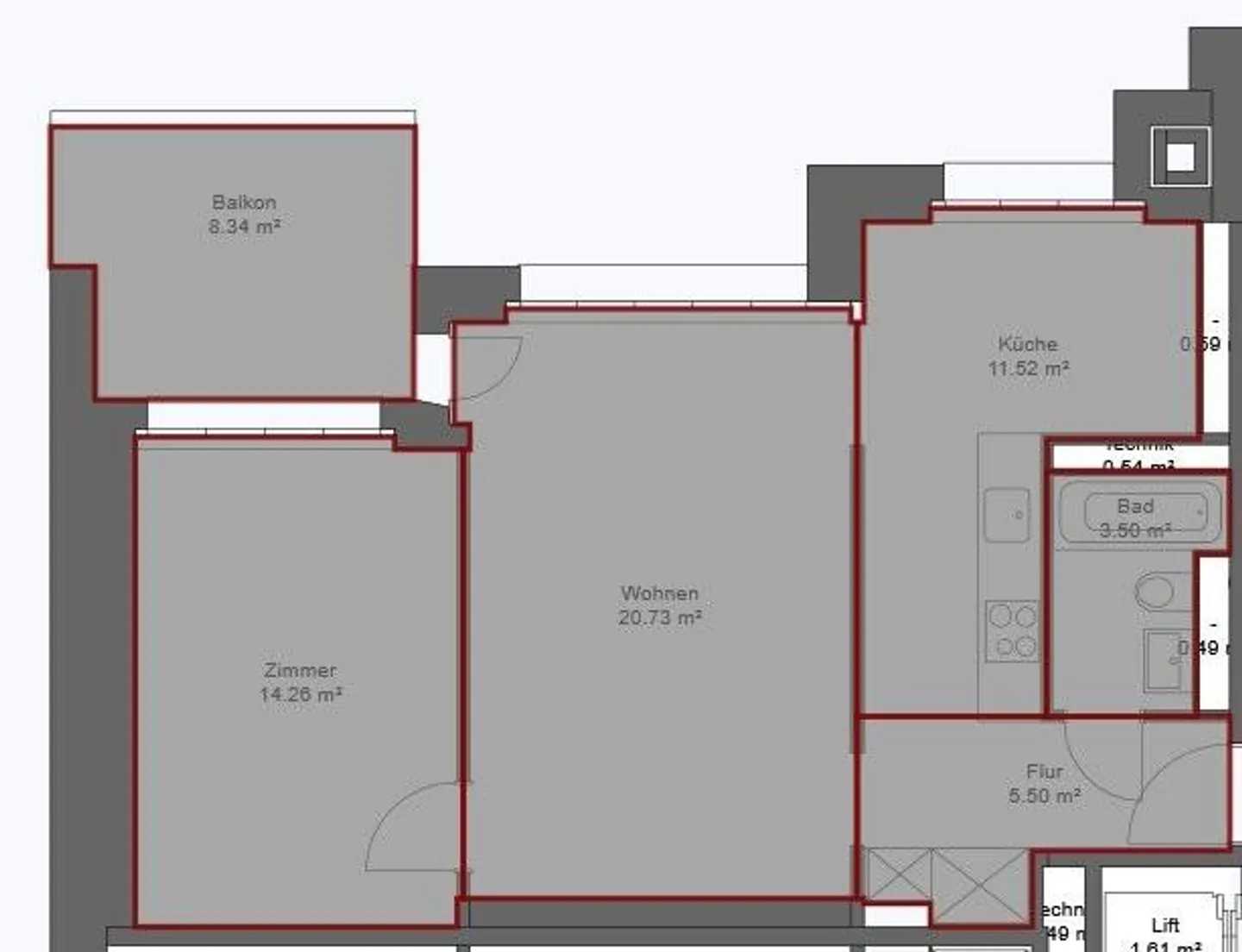 Modern apartment in a prime location in Zurich-Wiedikon - Photo 7 of 7