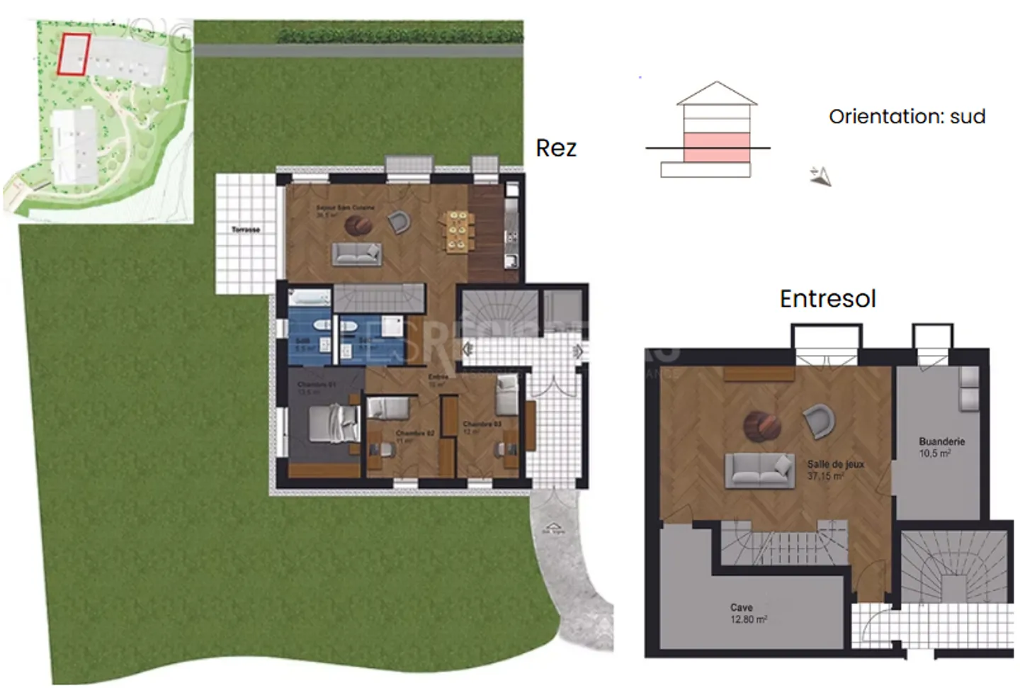 5-room apartment - Photo 5 of 5