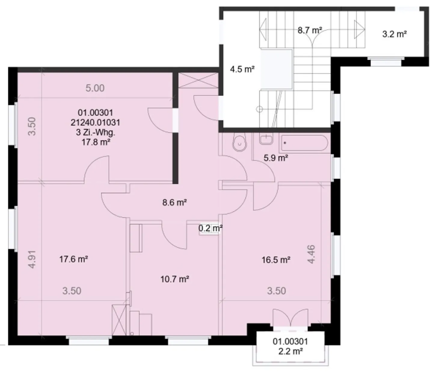 Appartement à louer - Photo 10 sur 10
