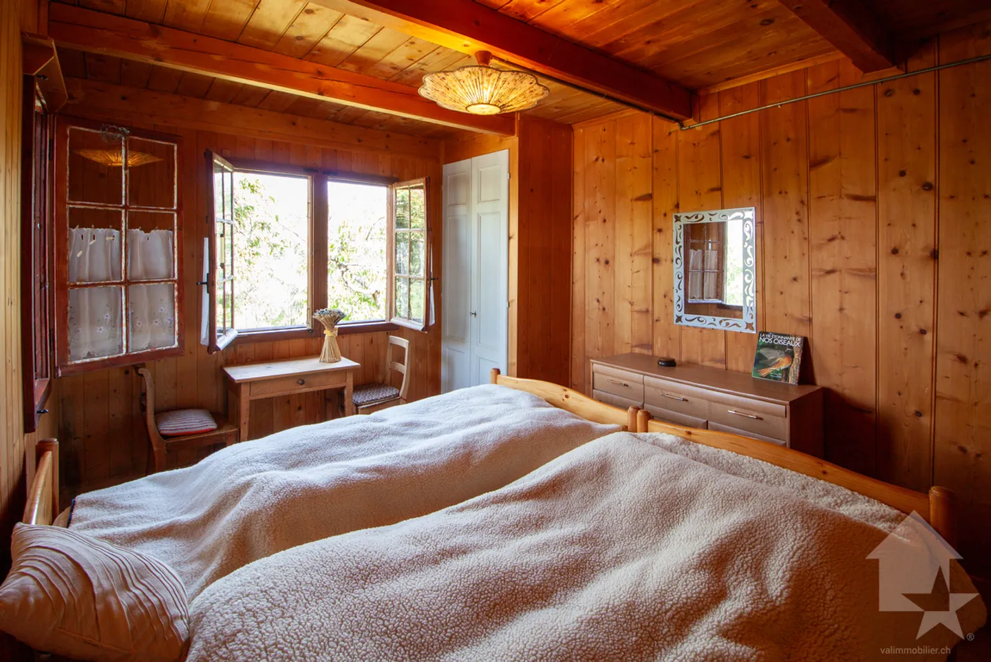 Chalet autentico del Vallese, a 6 minuti dalle piste da sci di Veysonnaz - Foto 9 di 13