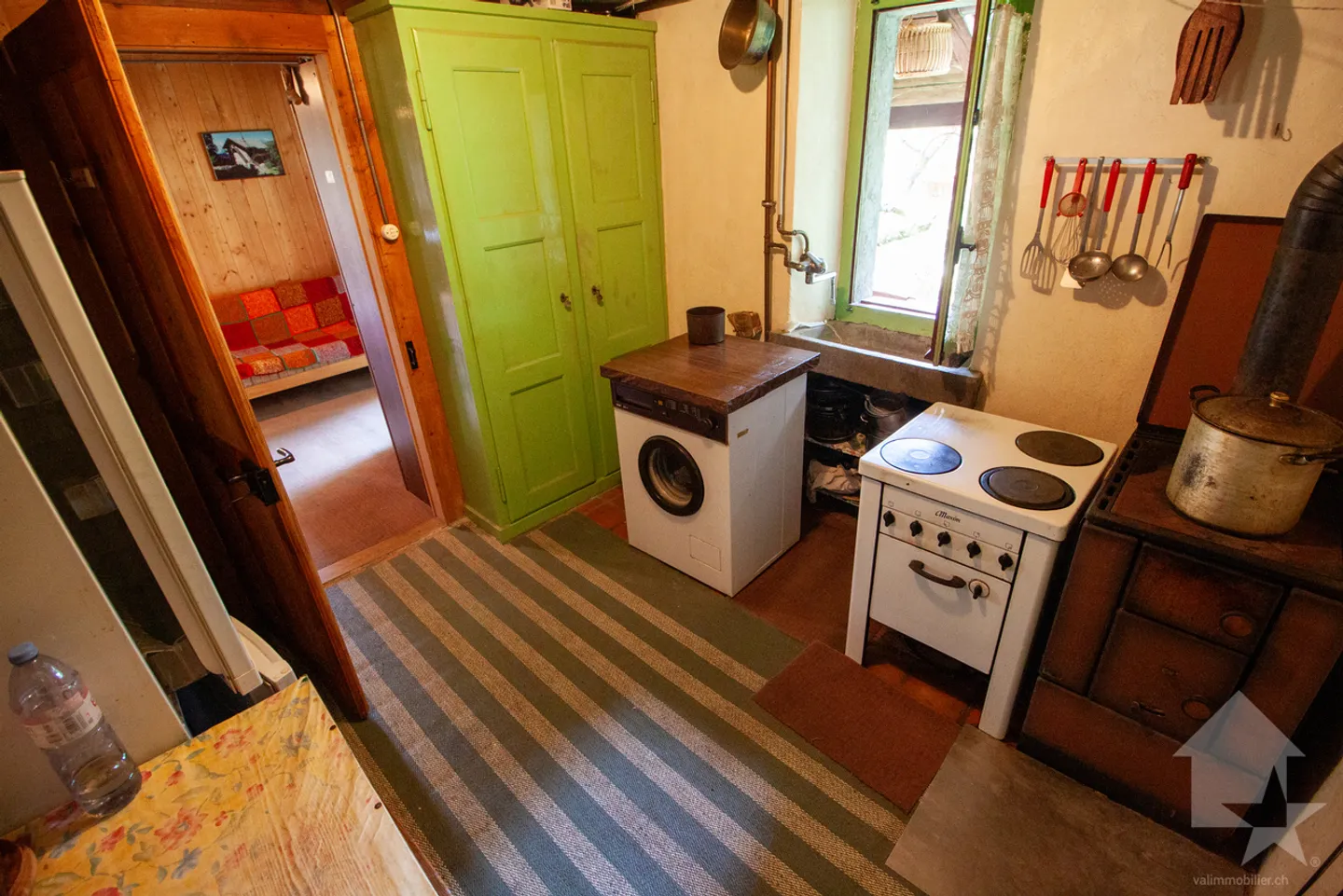 Chalet autentico del Vallese, a 6 minuti dalle piste da sci di Veysonnaz - Foto 11 di 13