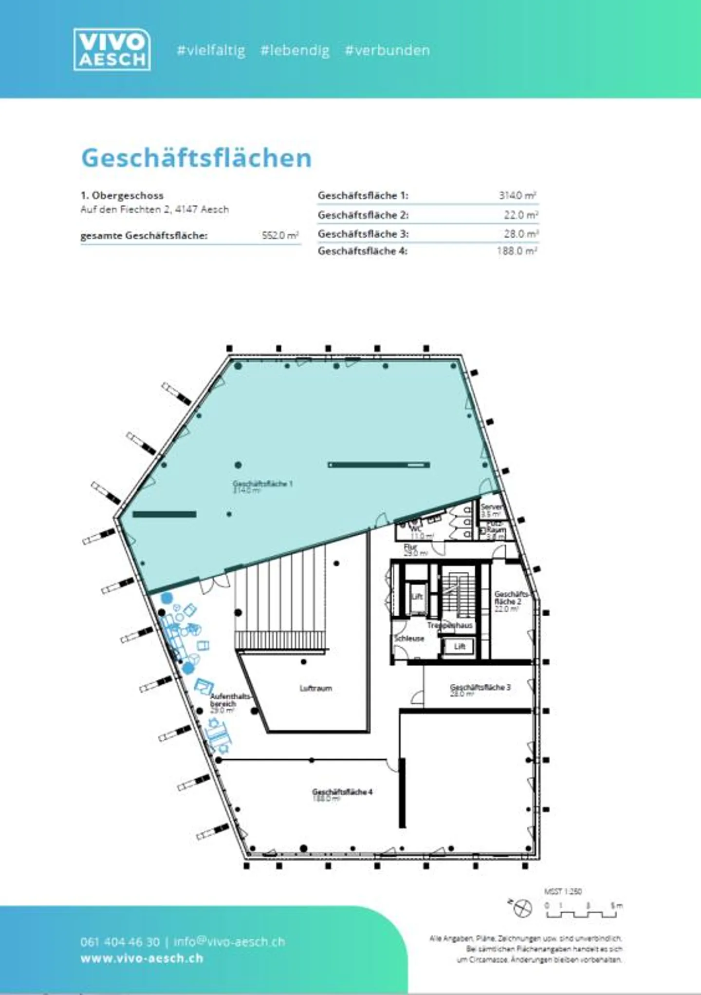 Plus d'espace pour votre entreprise – 314 m² dans Vivo Aesch - Photo 4 sur 8