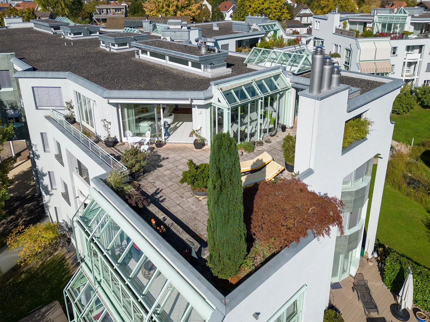 Aarau: Wohnen über den Dächern - stilvolle Attikawohnung - Foto 1 von 10