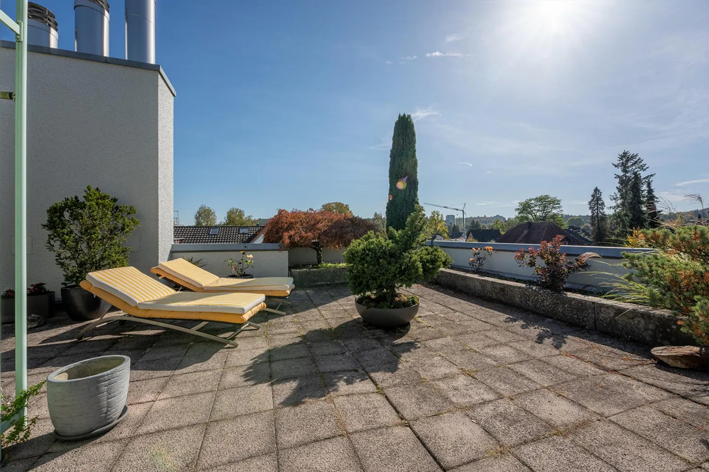 Aarau: Wohnen über den Dächern - stilvolle Attikawohnung - Foto 2 von 10