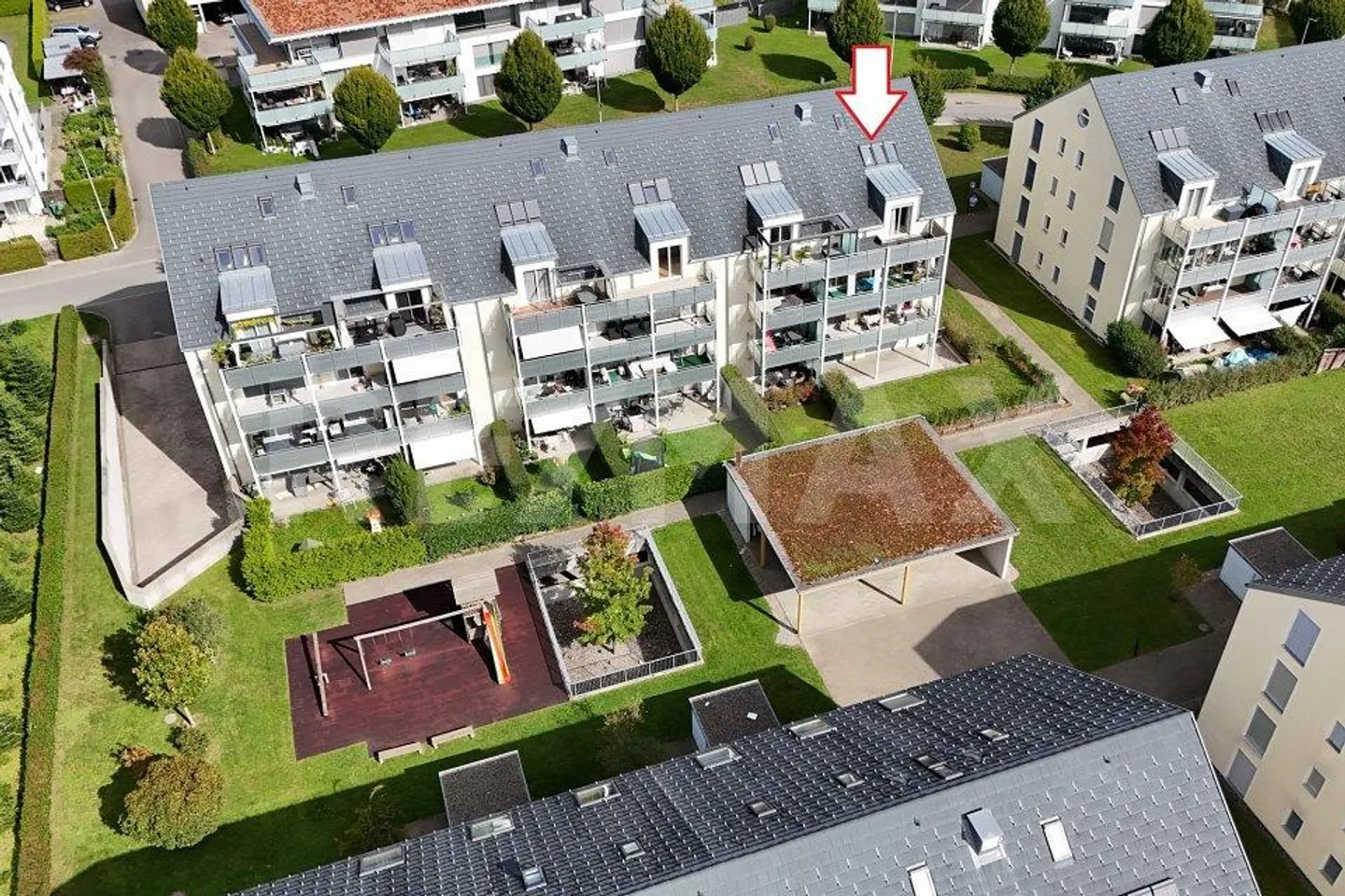 Penthouse Maisonette Apartment, 4.5 Rooms, NWF 123 m², Balcony 14 m², ready to move in... - Photo 1 of 12