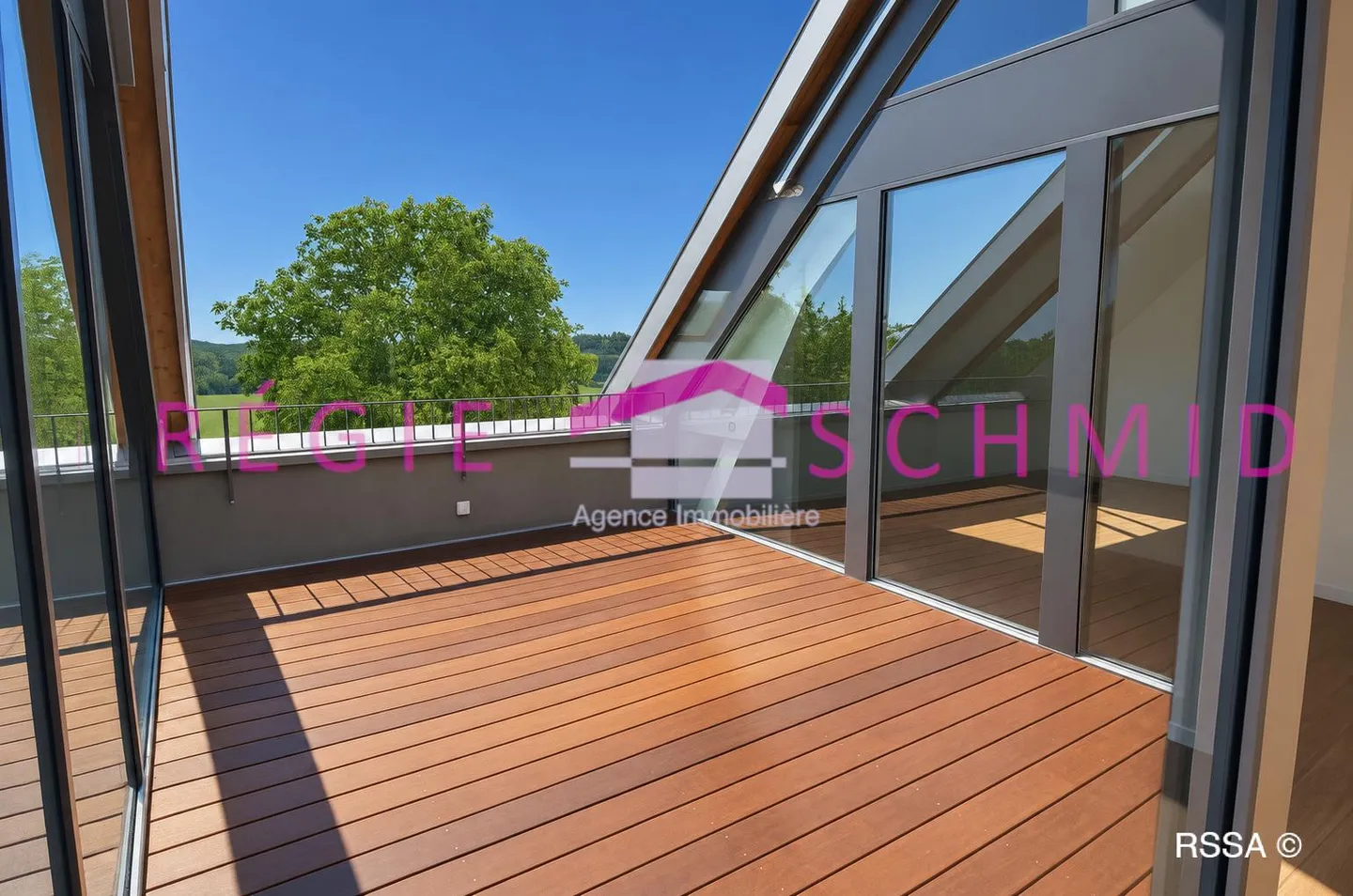 Duplex apartment in the attic with 7.5 rooms in Eysins - Photo 6 of 15