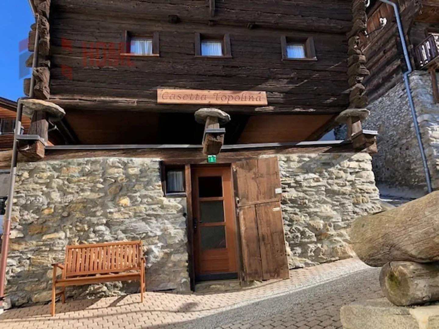 2,5 stanze Casa indipendente - Bellamente convertito fienile vallesano ad Albinen - Foto 2 di 13