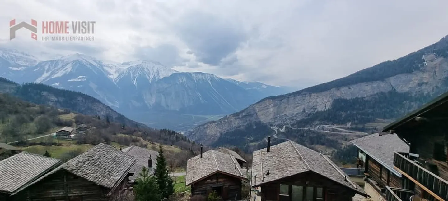 2,5 stanze Casa indipendente - Bellamente convertito fienile vallesano ad Albinen - Foto 3 di 13