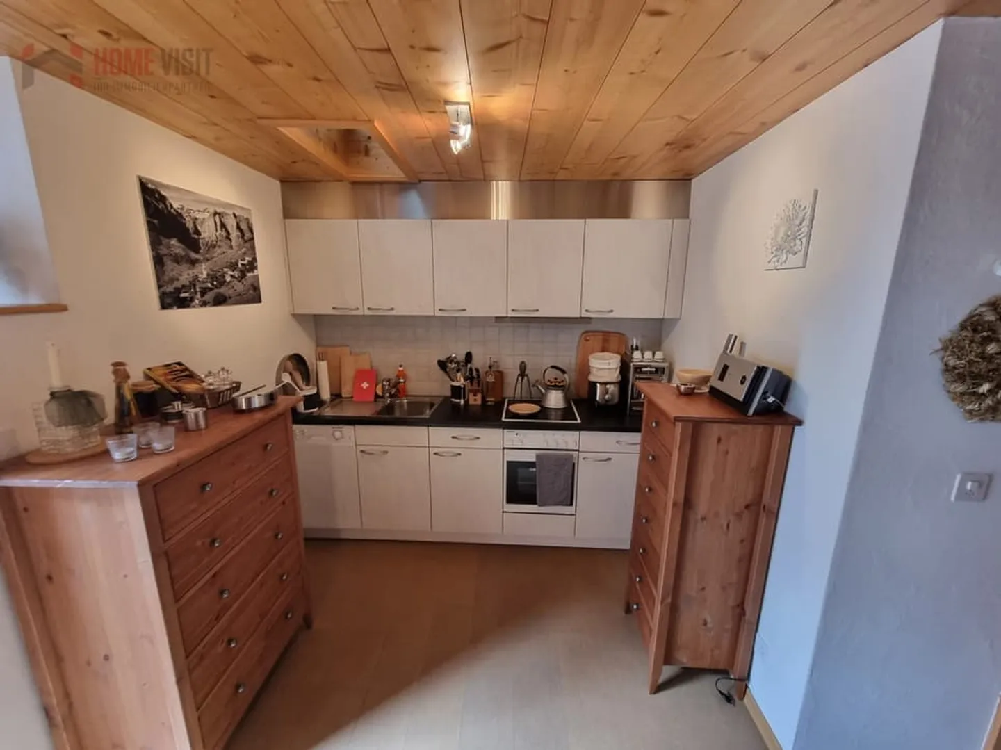 2,5 stanze Casa indipendente - Bellamente convertito fienile vallesano ad Albinen - Foto 5 di 13