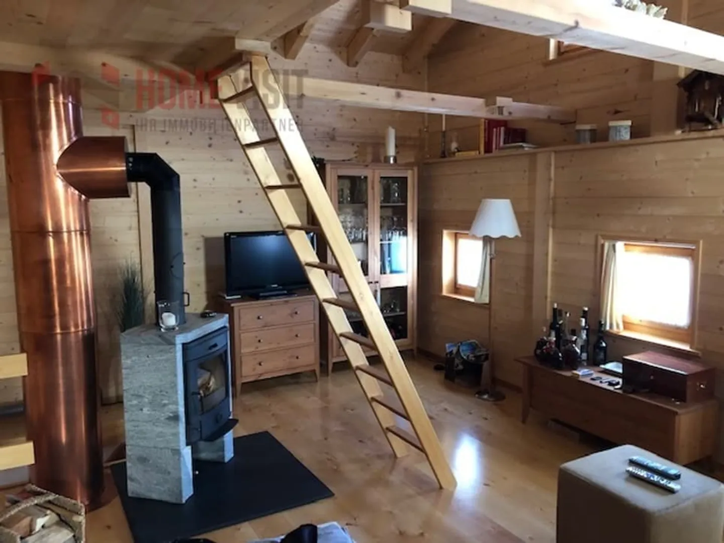 2,5 stanze Casa indipendente - Bellamente convertito fienile vallesano ad Albinen - Foto 11 di 13