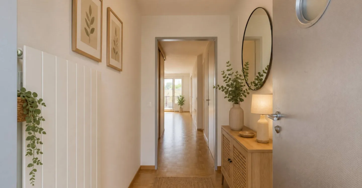 Elegant 4.5-room apartment with two balconies in the heart of Yverdon-les-Bains - Photo 2 of 12
