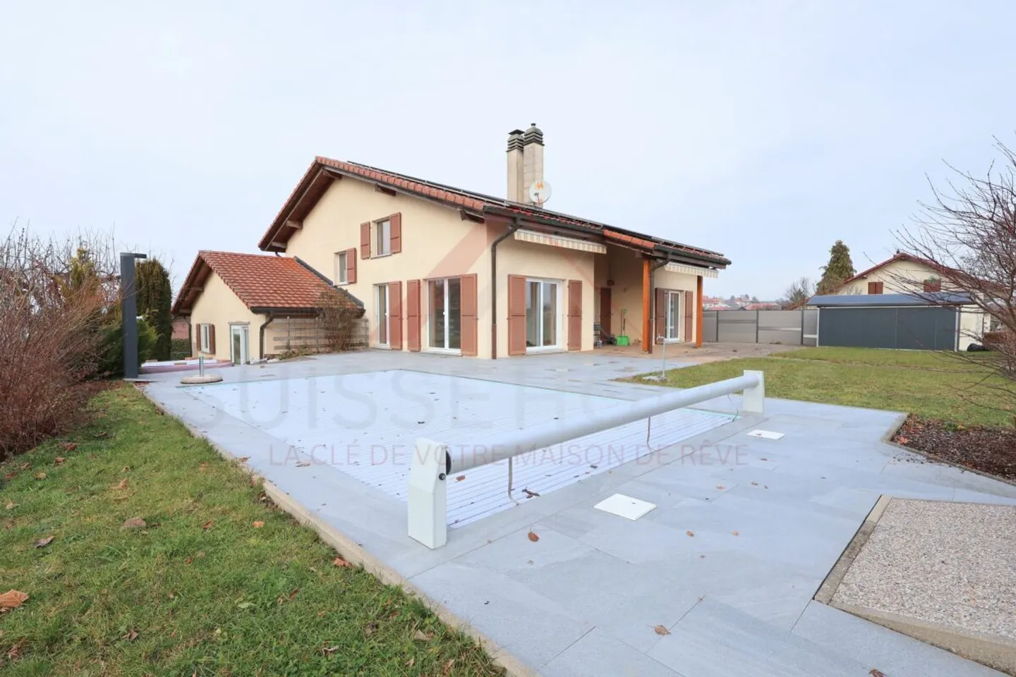 Elegant single-family house with large plot, pool, and family comfort – 1745 La Brillaz - Photo 8 of 29