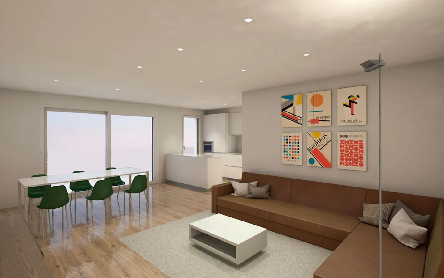 New and elegant 4.5-room apartment with large terrace area - Photo 1 of 6