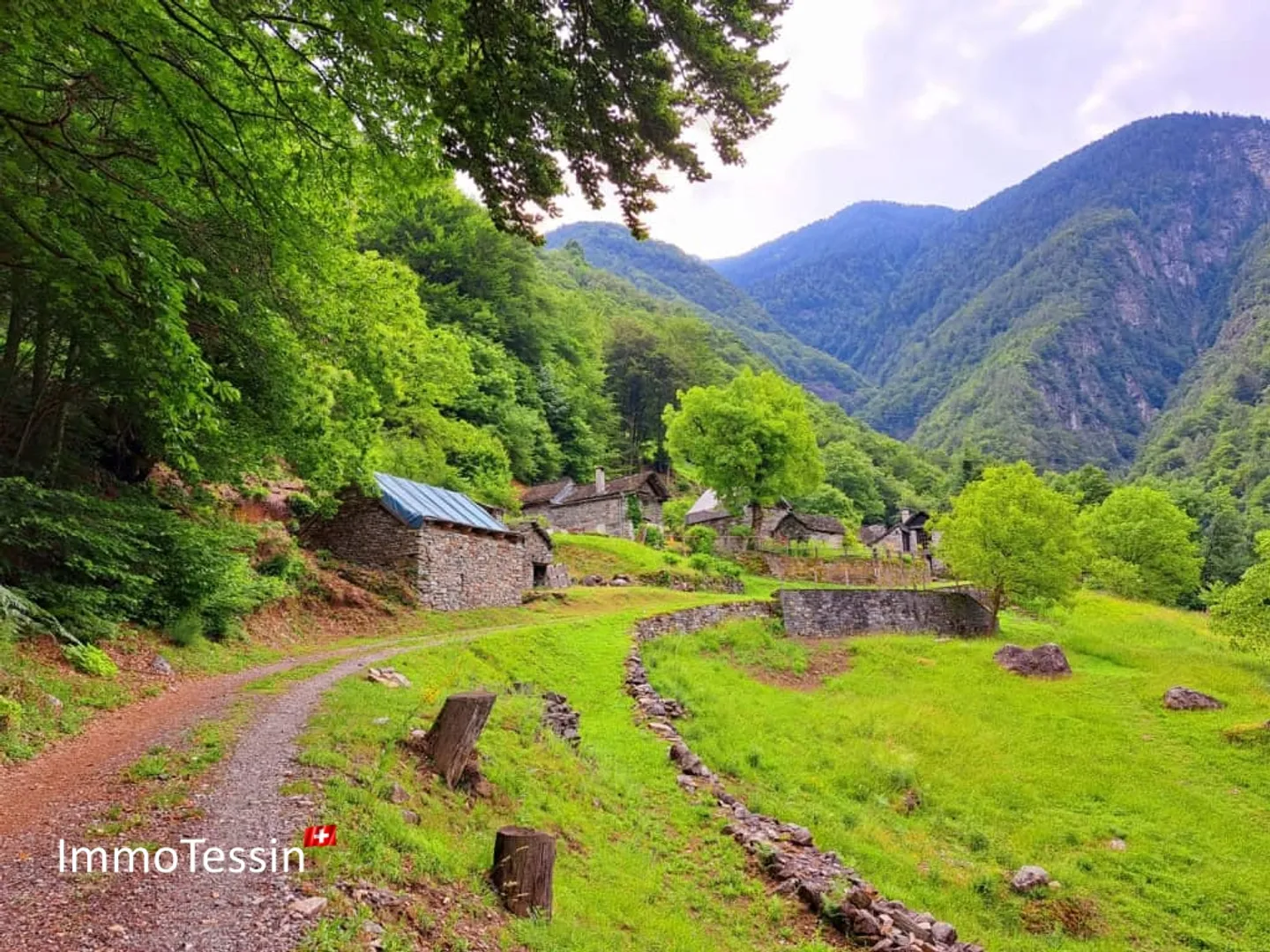 Il tuo sogno rustico a Maggiatal con permesso di costruzione - Foto 13 di 13
