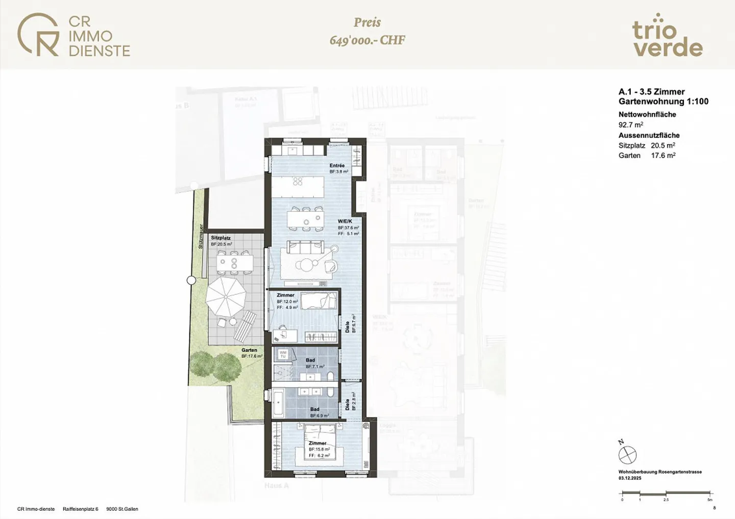 «TRIO VERDE» - ein Zuhause mit Identität. - Foto 2 von 15