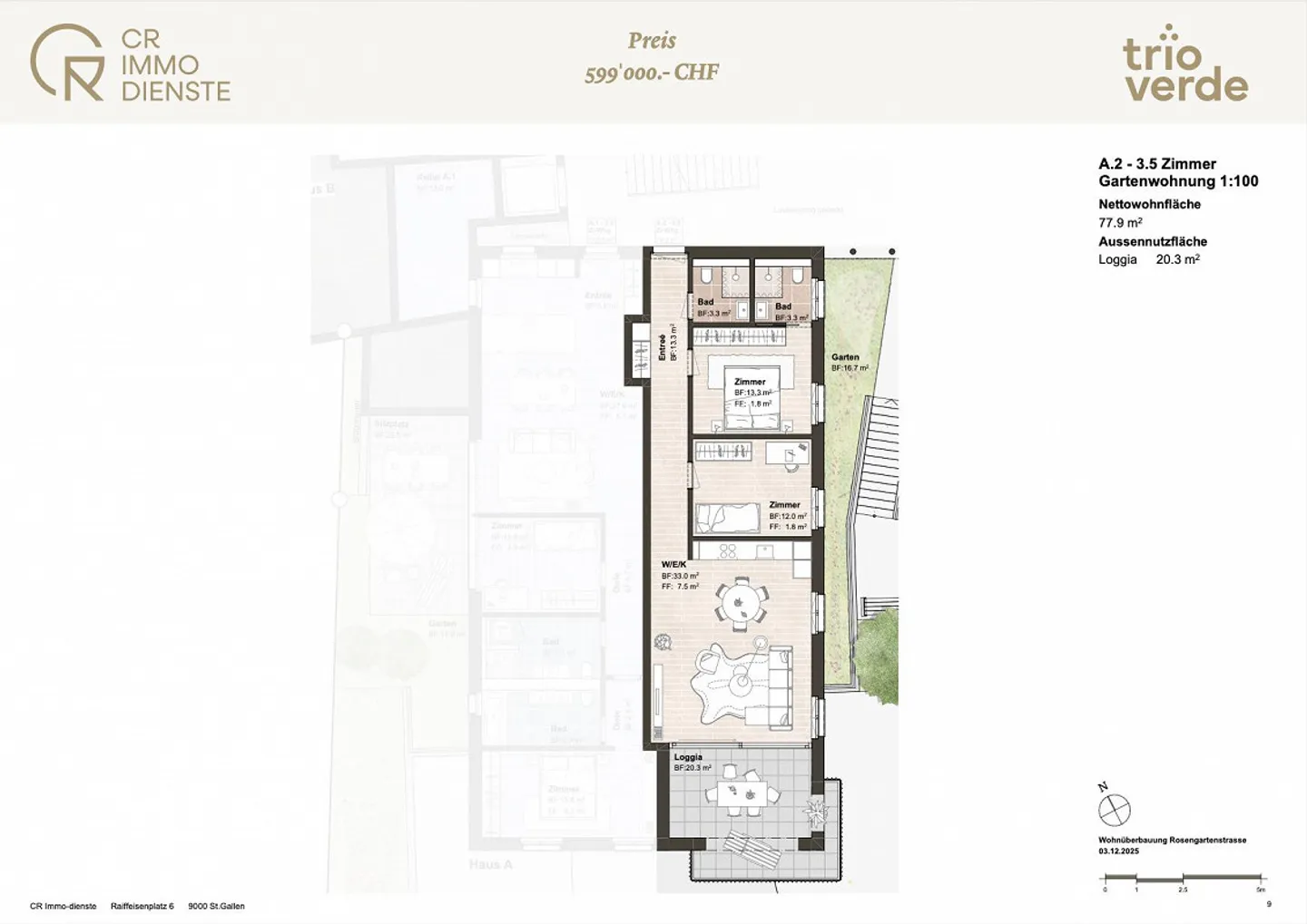 «TRIO VERDE» - ein Zuhause mit Identität. - Foto 4 von 15