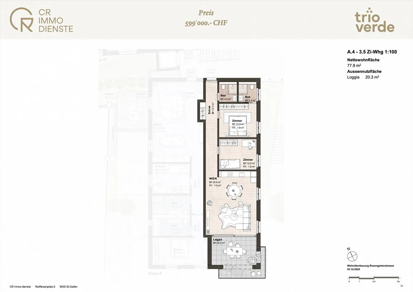 «TRIO VERDE» - ein Zuhause mit Identität. - Foto 5 von 15