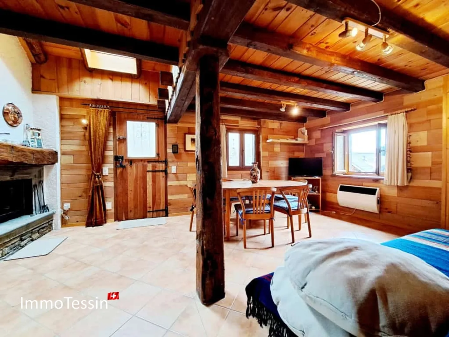 Luxuriös renoviertes Rustico mit Panoramablick und modernem Komfort nahe Lukmanierpass - Foto 6 von 13