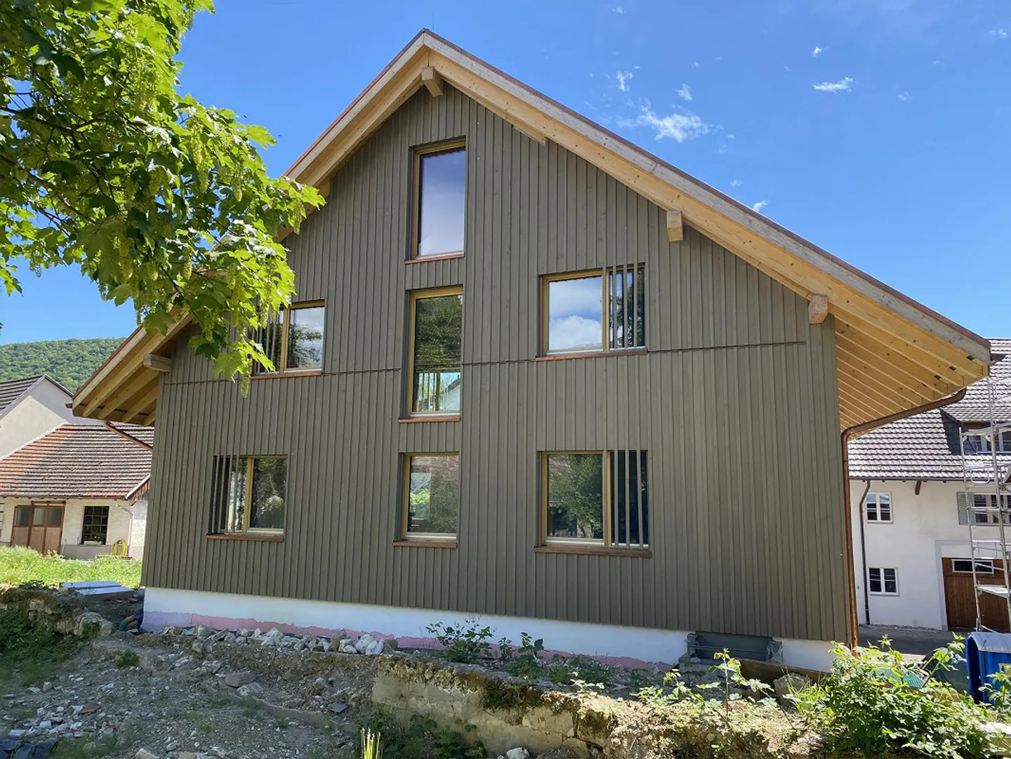 Maison individuelle de 7,5 pièces neuve ou maison bifamiliale de 2,5 et 4,5 pièces à - Photo 4 sur 13