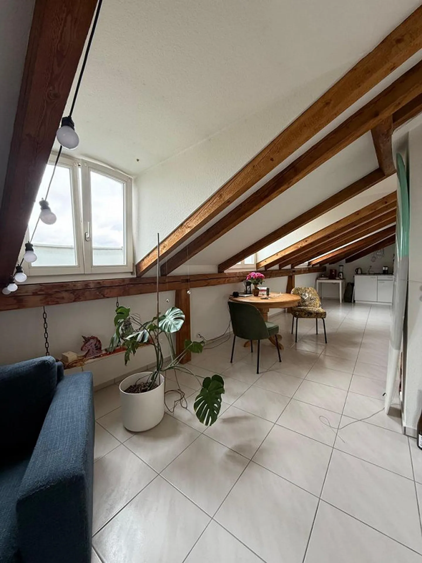 Appartamento attico con 2 camere da letto e terrazza con vista su Berna - Foto 3 di 11