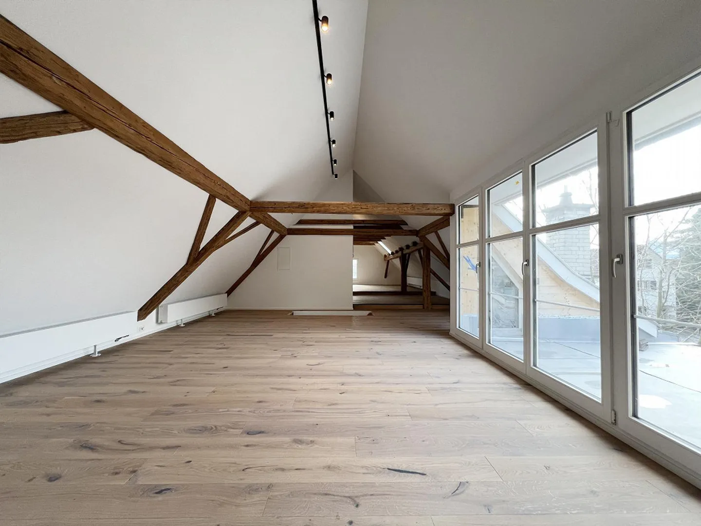 Appartement de style loft cool avec balcon et vue - Photo 12 sur 18