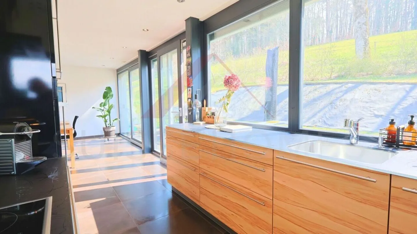 Porrentruy – Villa Minergie 5.5 rooms like new, 180 m² living area, large plot of 1,119 m² and panoramic view - Photo 6 of 20